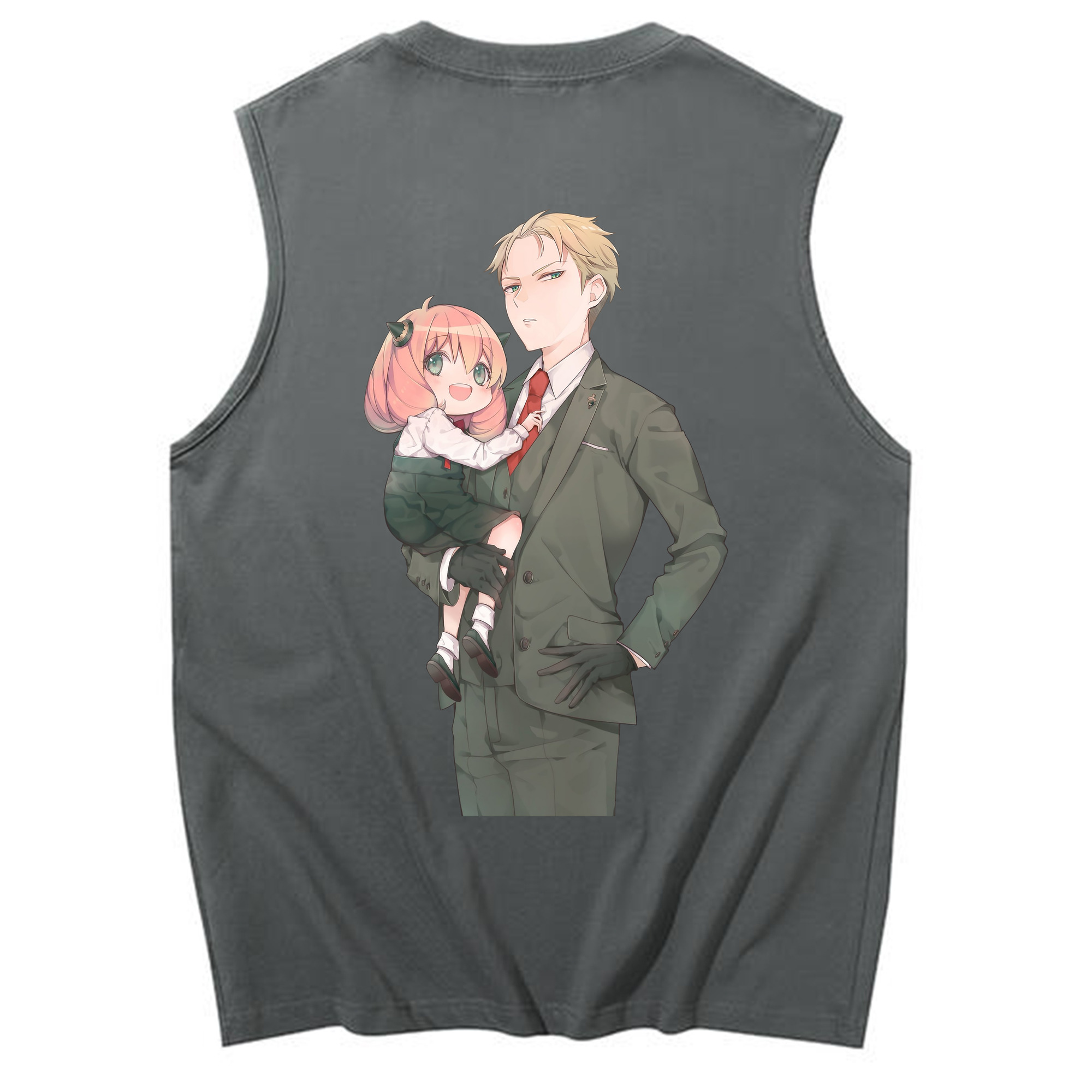 （画像用） SPY×FAMILY间谍家家酒 コットン100％タンクトップ（背面プリント）